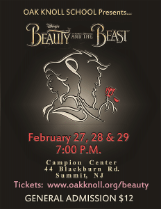 oak knoll beauty and the beast poster