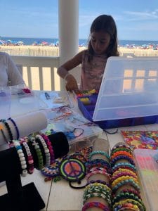 Adragna sisters create bracelets to donate to organizations in need.