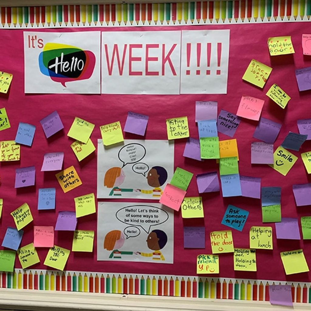 With another full week behind us in the 2021-22 school year, Oak Knoll's coed PK-6 Lower School community prioritized fostering kindness and community inclusivity through the school’s first-ever “Hello Week.”