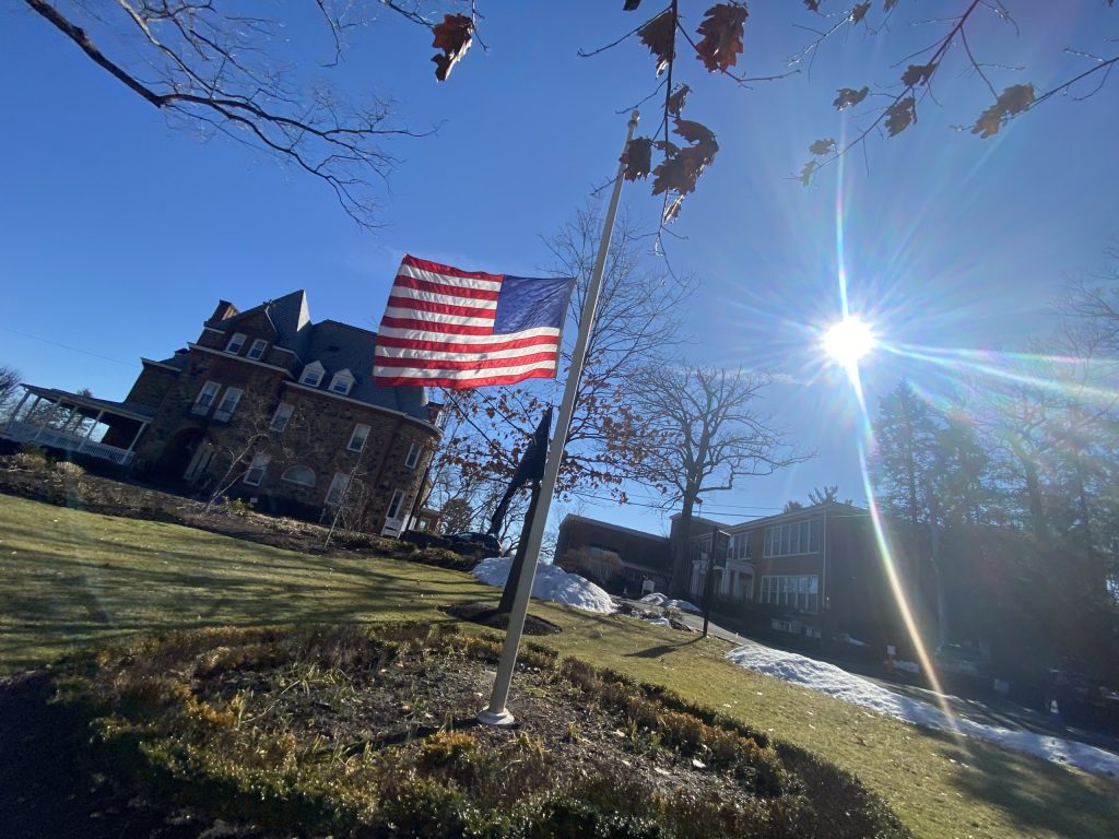 Oak Knoll Flags Fly at Half-Staff in Honor of Judge Barbara A. Curran