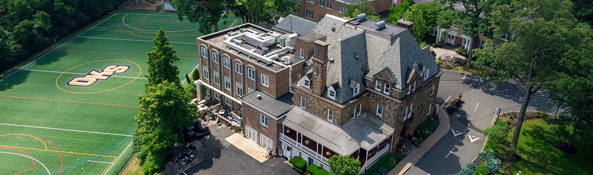 Aerial image of Oak Knoll Campus