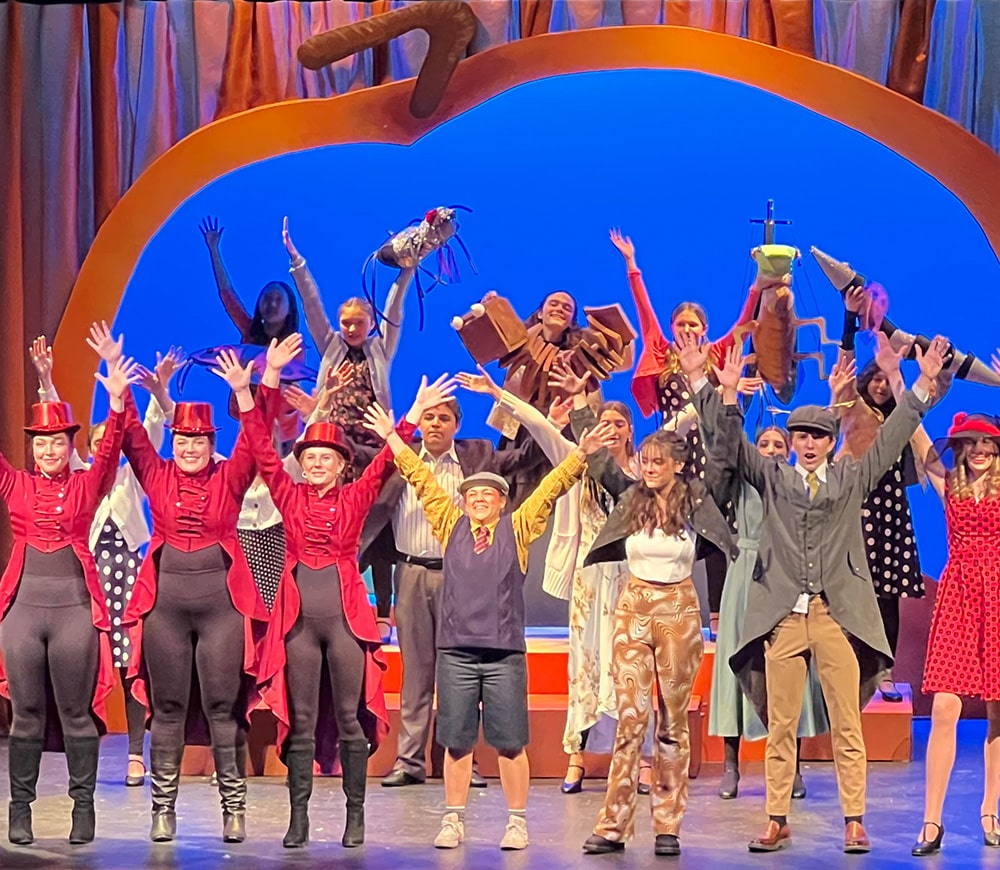 oak knoll school summit nj performing arts program - james and the giant peach